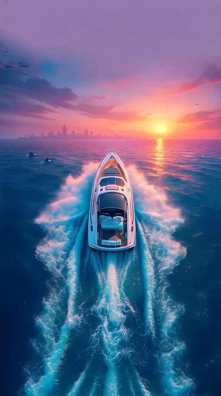 Vice City Studio ATLAS map showing the Leonida coastline and district labels in gold studio style