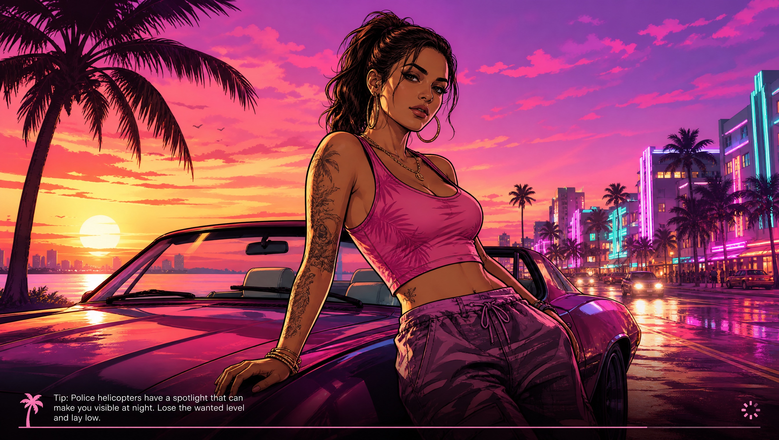 Full loading screen style desktop wallpaper from the pool